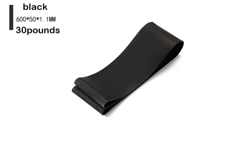 5pcs Yoga Resistance Bands – Elastic Fitness & Stretching Belts