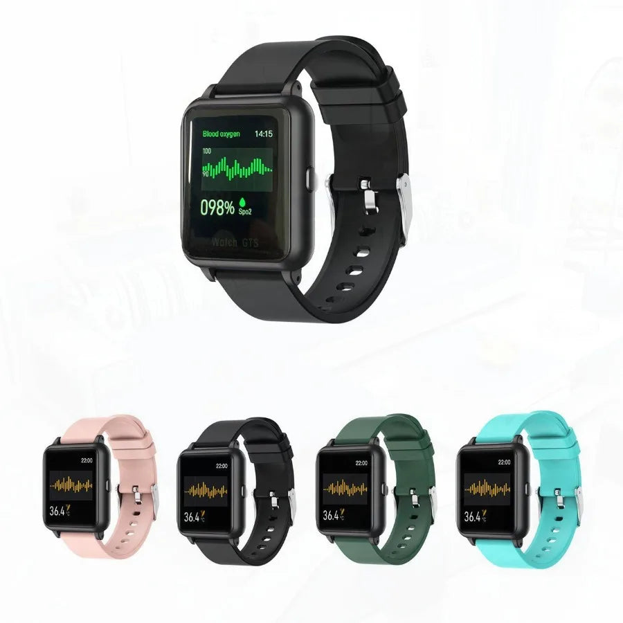Smartwatch with Oximeter – Thermometer, Pulse & Activity Tracker