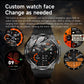 Men’s Smartwatch Large Battery Waterproof Fitness