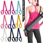 Adjustable Yoga Mat Strap – Elastic Fitness & Carry Belt
