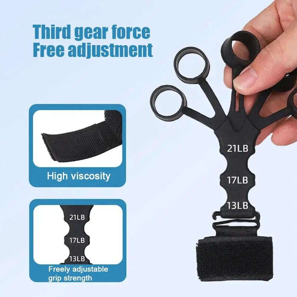 Hand Grip 5-Finger Exerciser – Adjustable Forearm & Wrist Trainer