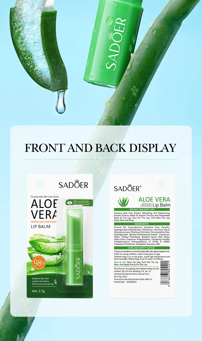 Aloe Lip Balm – Nourishing & Hydrating Lip Care