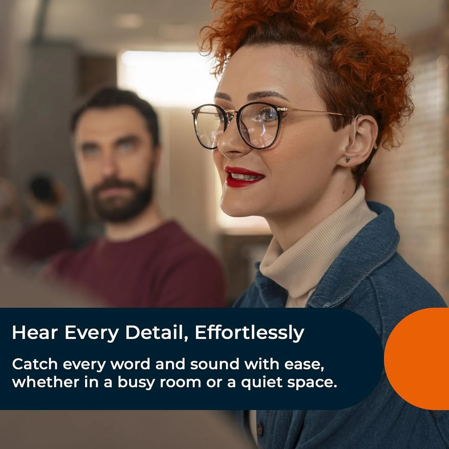 Bluetooth Hearing Aid – 16-Channel Rechargeable with Noise Cancelling