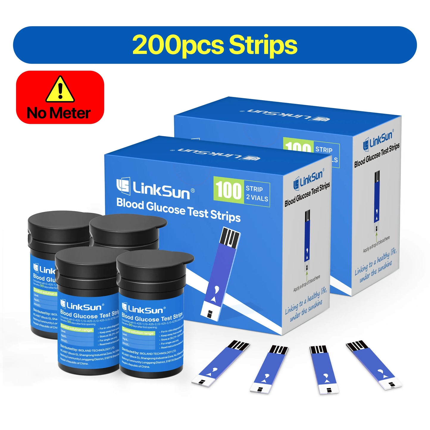 G-425-3 Blood Glucose Meter – Complete Diabetes Test Kit