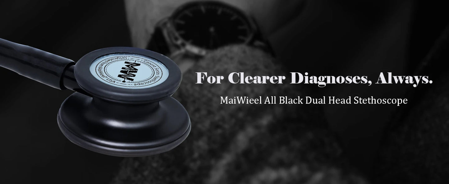 Double-Sided Medical Stethoscope – Professional Cardiology & Nurse Use