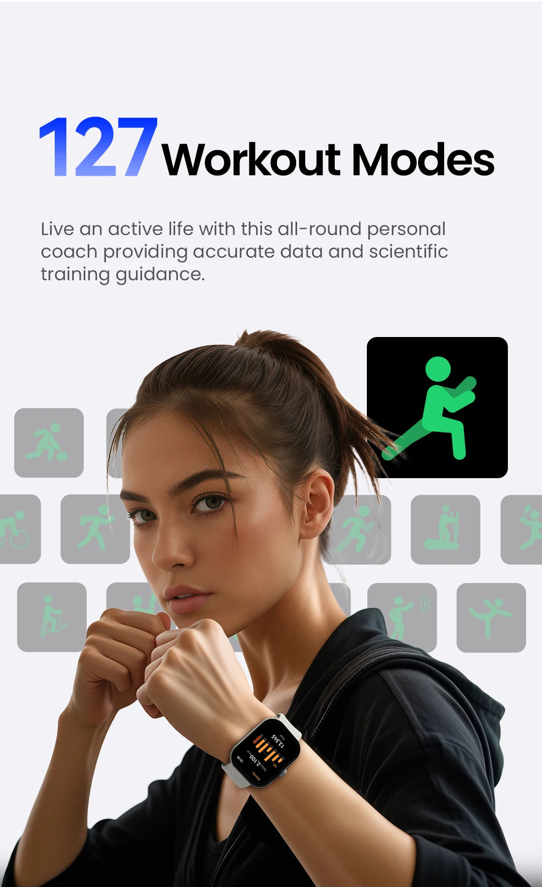 Watch S6 Smartwatch 2.01" HD Display