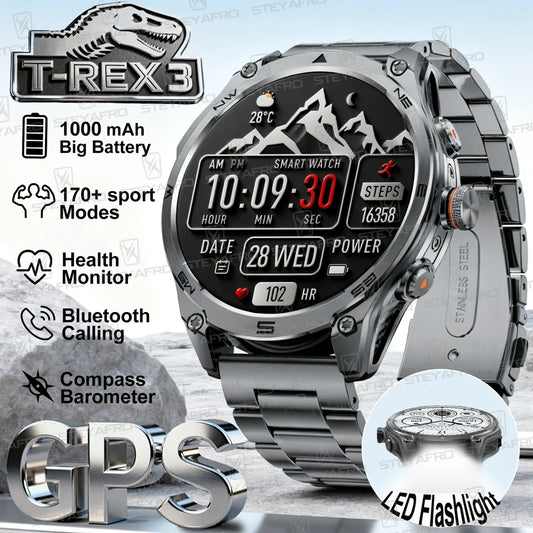 T-Rex 3 Military Smartwatch for Men