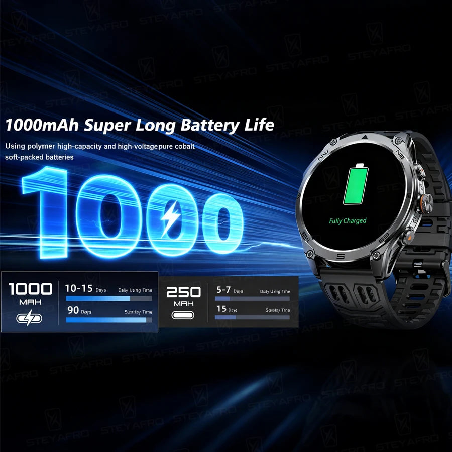 T-Rex 3 Military Smartwatch for Men