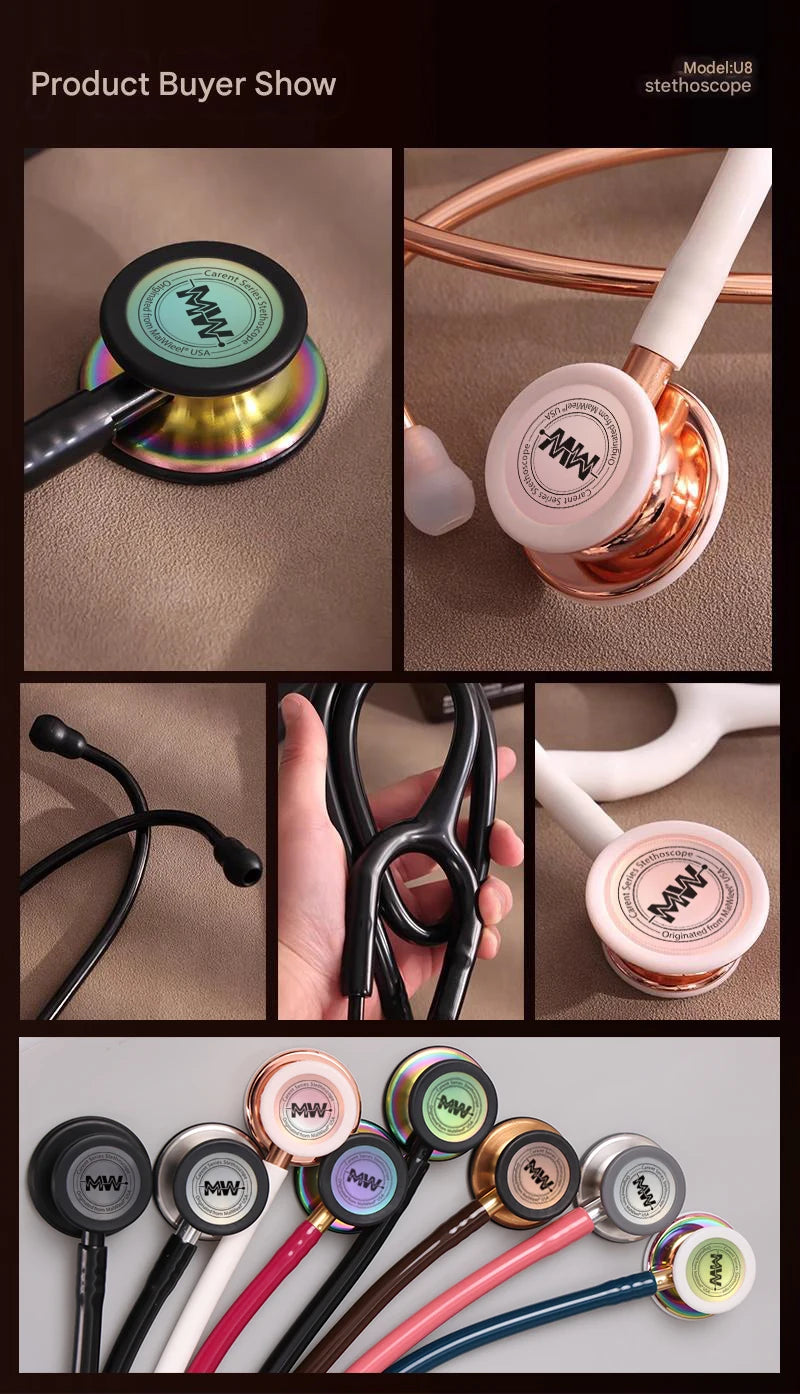 Double-Sided Medical Stethoscope – Professional Cardiology & Nurse Use