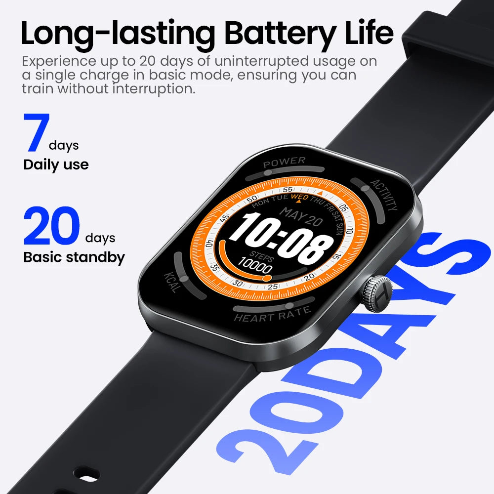 Watch S6 Smartwatch 2.01" HD Display