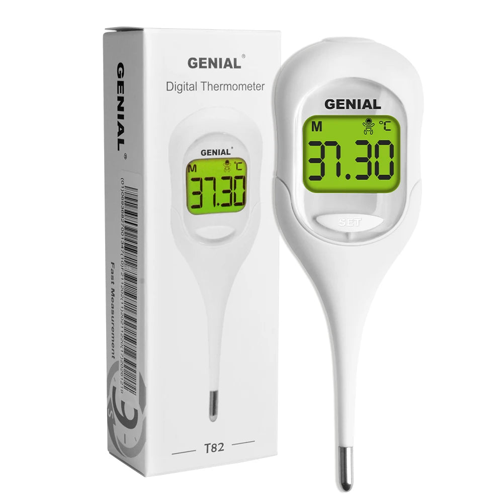 9-Second Digital Basal Thermometer – Fast & Accurate for Adults & Kids