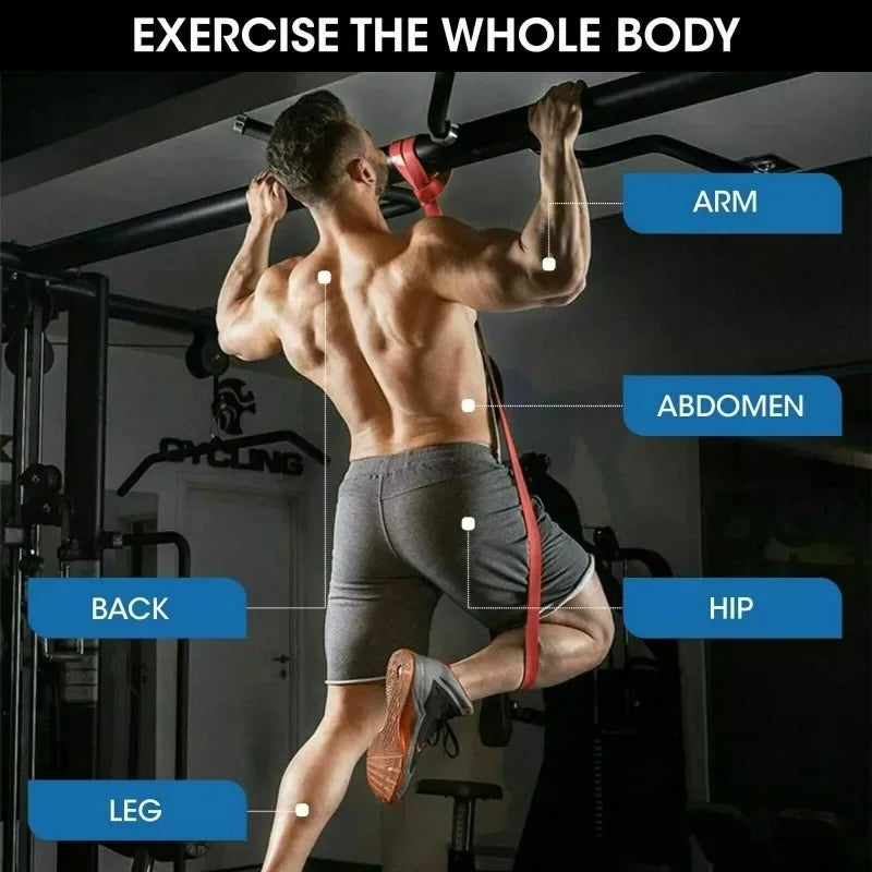 Resistance Exercise Bands – Elastic Yoga & Gym Fitness Bands