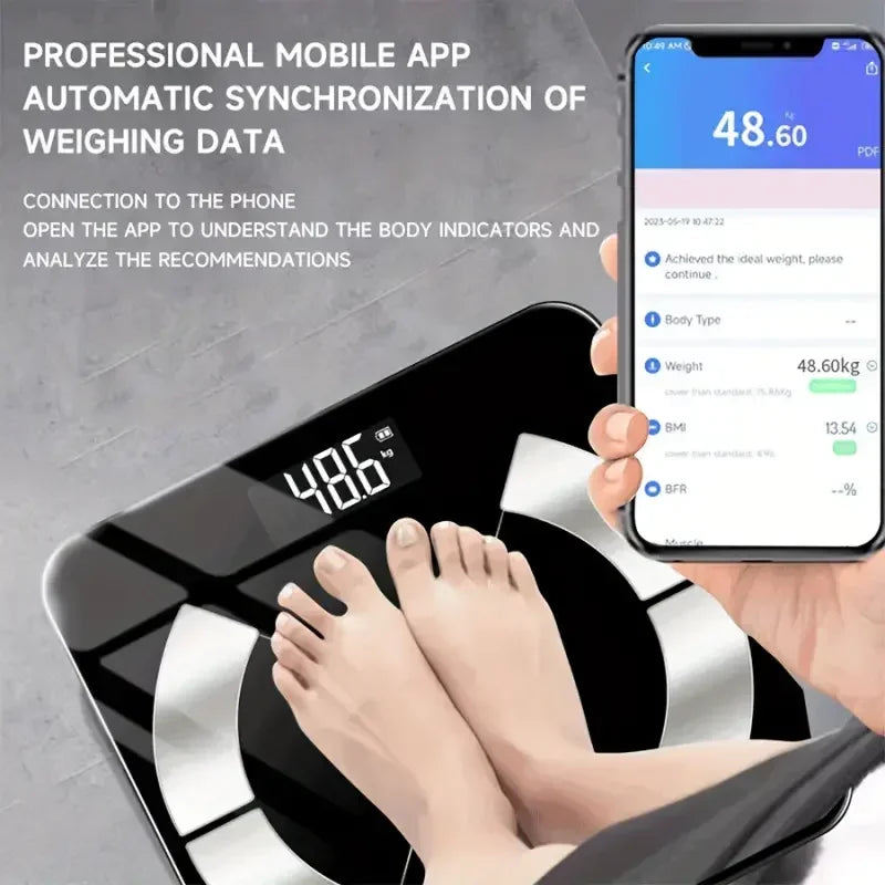 Intelligent Body Fat Scale – Wireless High-Precision Weight Monitor