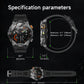 Men’s Smartwatch Large Battery Waterproof Fitness