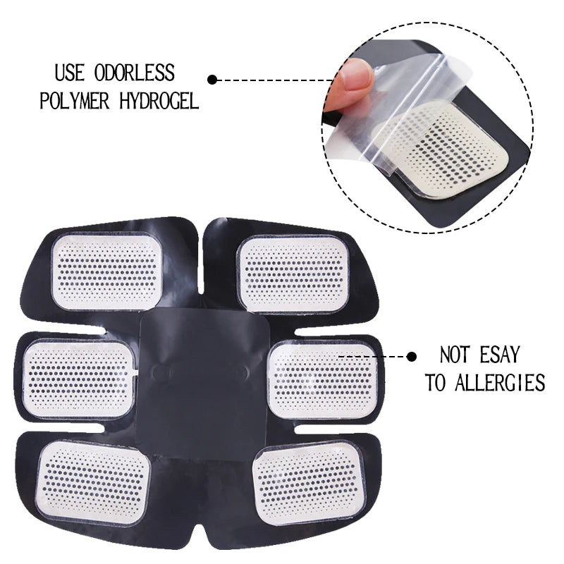 EMS Muscle Stimulator – 6-Mode Ab, Hip & Arm Trainer