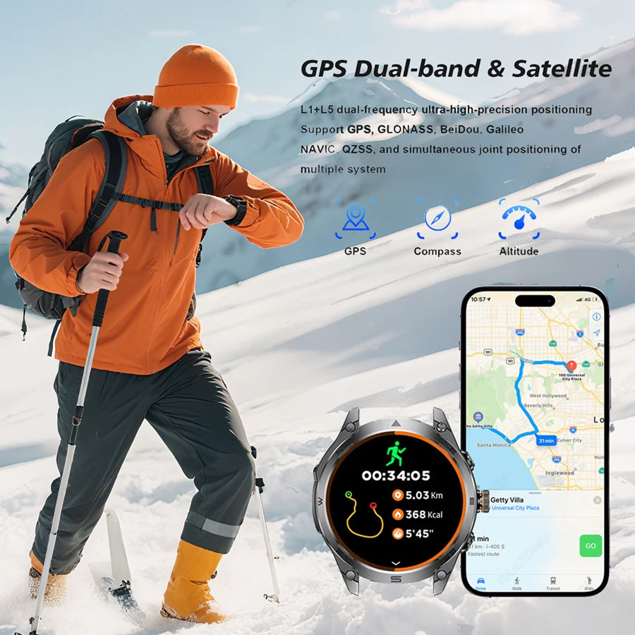 T-Rex 3 Military Smartwatch for Men