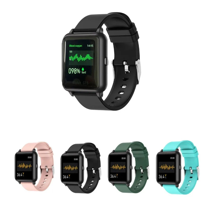 Smartwatch with Oximeter – Thermometer, Pulse & Activity Tracker