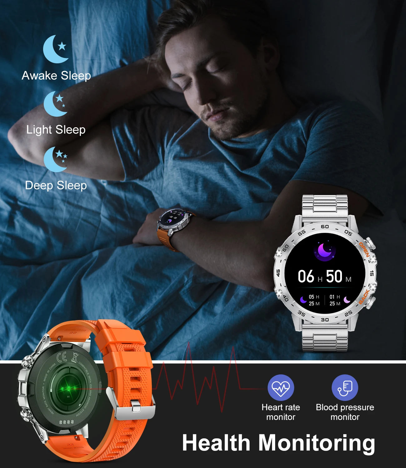 1.39" Bluetooth Call Smartwatch for Men