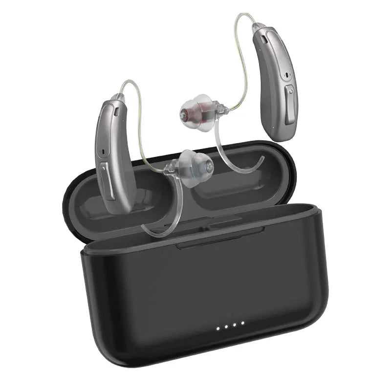 Bluetooth Hearing Aid – 16-Channel Rechargeable with Noise Cancelling
