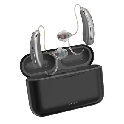 Bluetooth Hearing Aid – 16-Channel Rechargeable with Noise Cancelling
