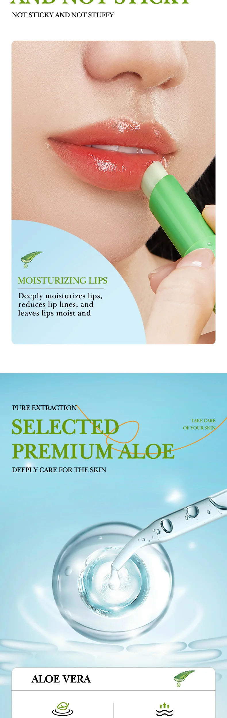 Aloe Lip Balm – Nourishing & Hydrating Lip Care