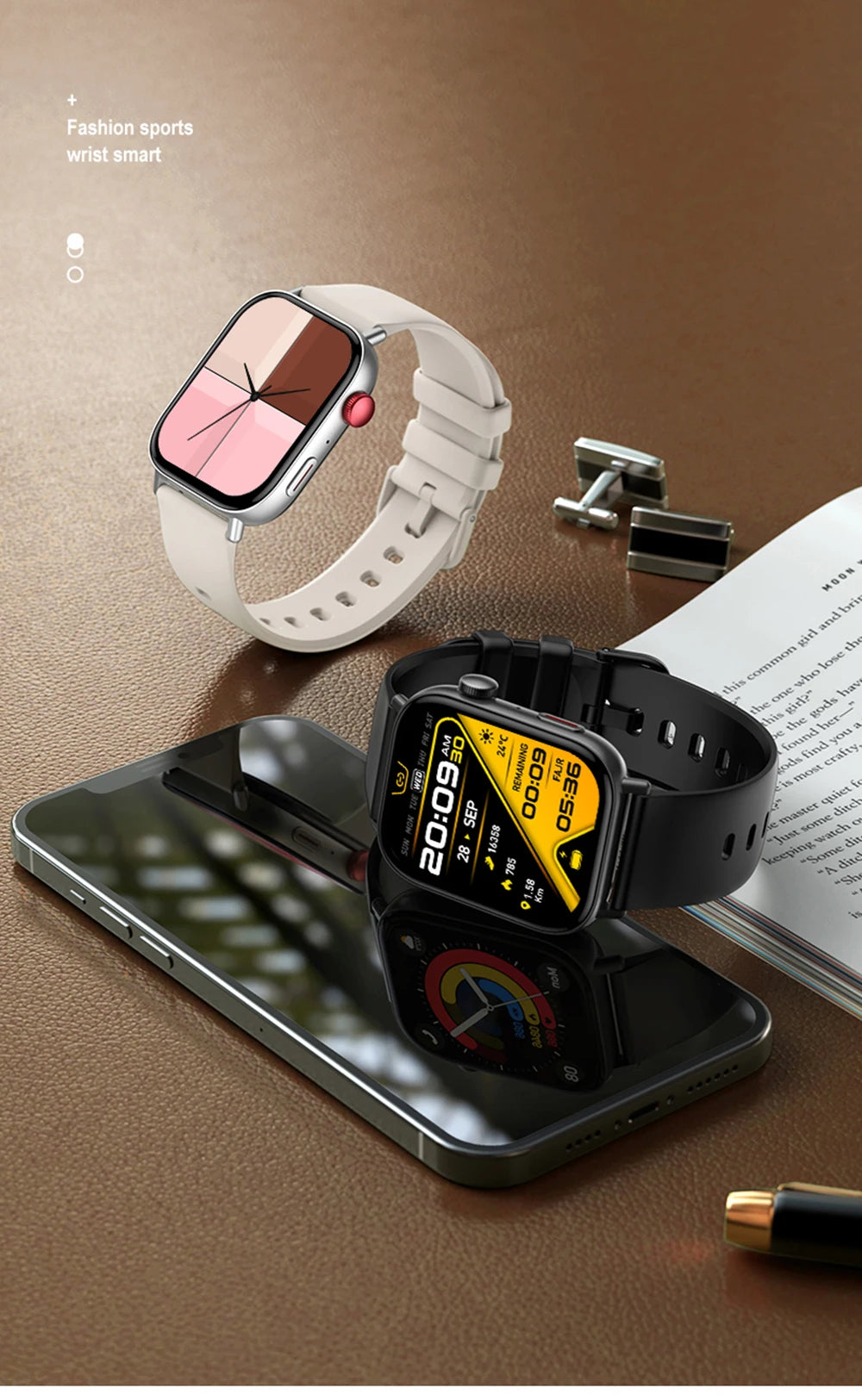 C8 Max Voice Calling Smartwatch 1.93" Display