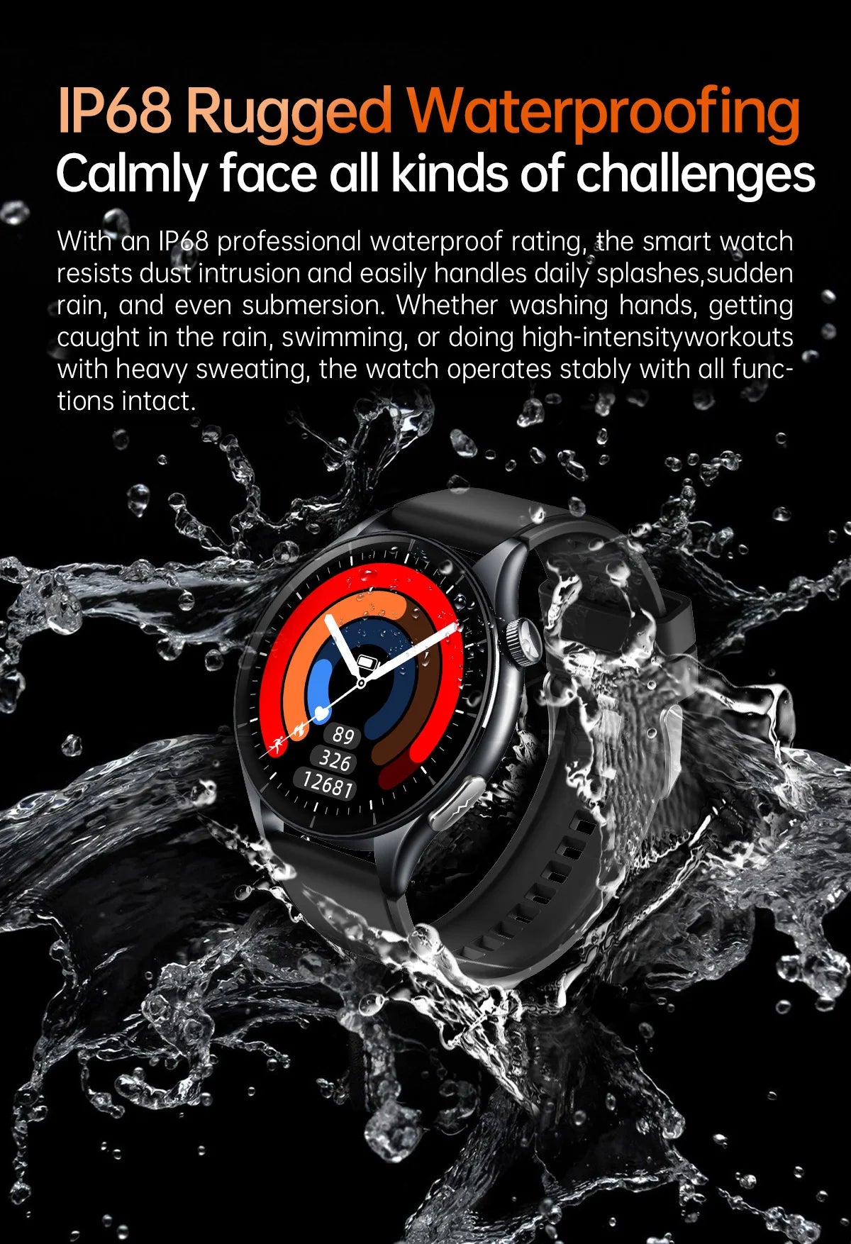 2025 ECG+PPG Health Smartwatch for Men & Women