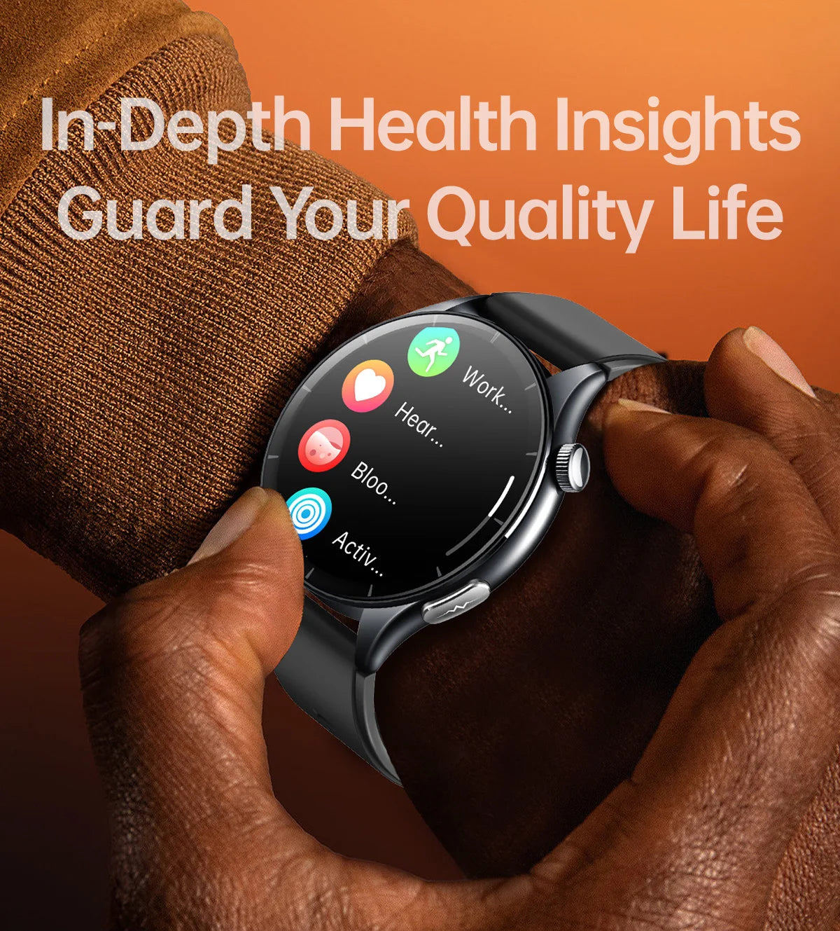 2025 ECG+PPG Health Smartwatch for Men & Women