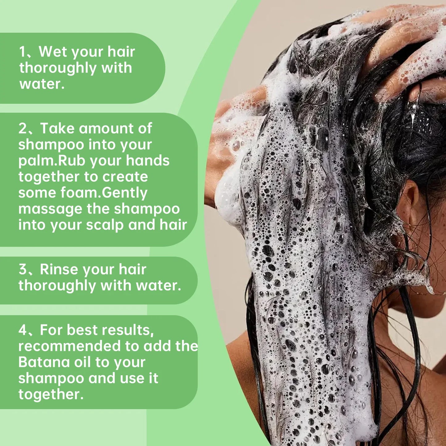 Batana Oil Shampoo & Conditioner – Anti-Hair Loss & Hair Strengthening