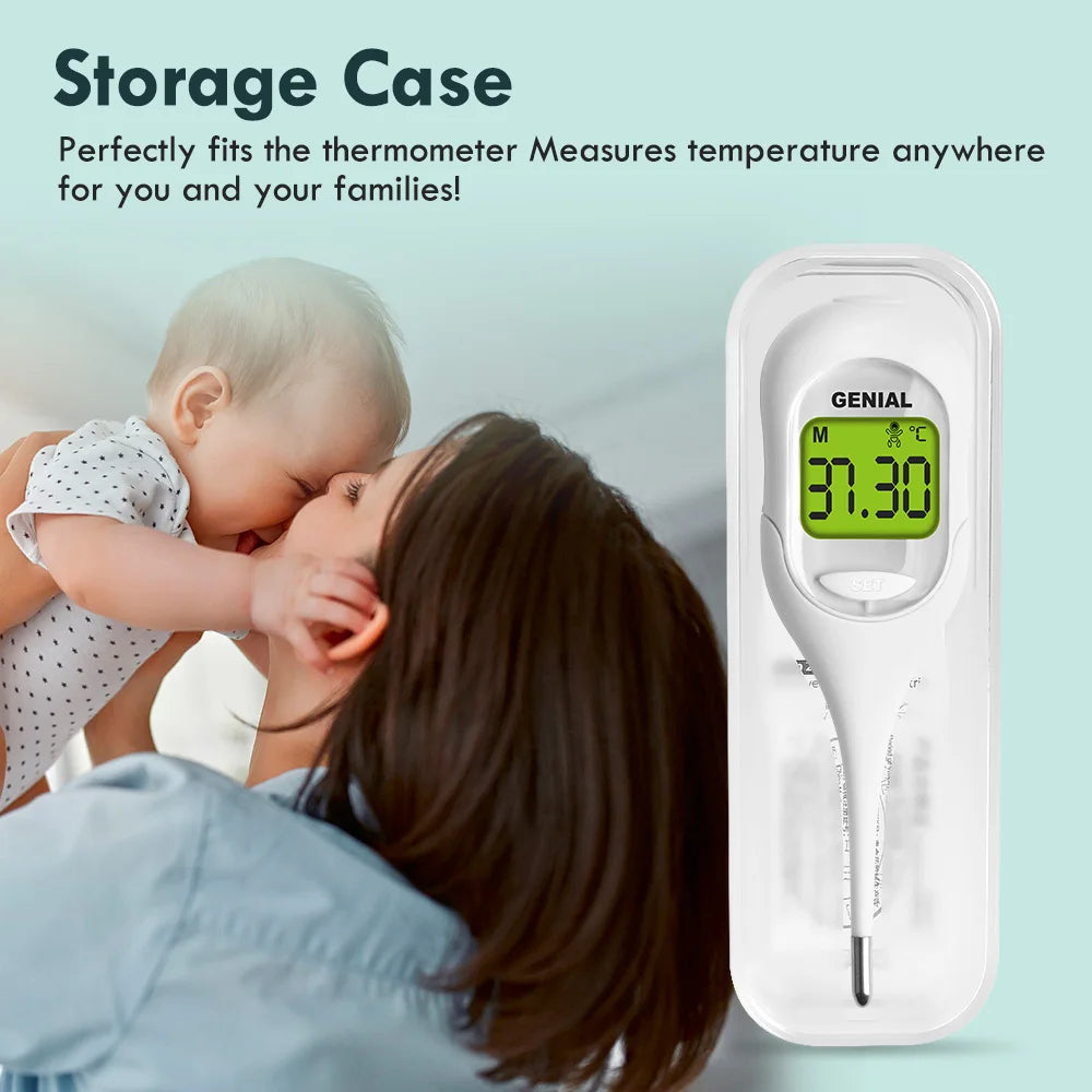 9-Second Digital Basal Thermometer – Fast & Accurate for Adults & Kids