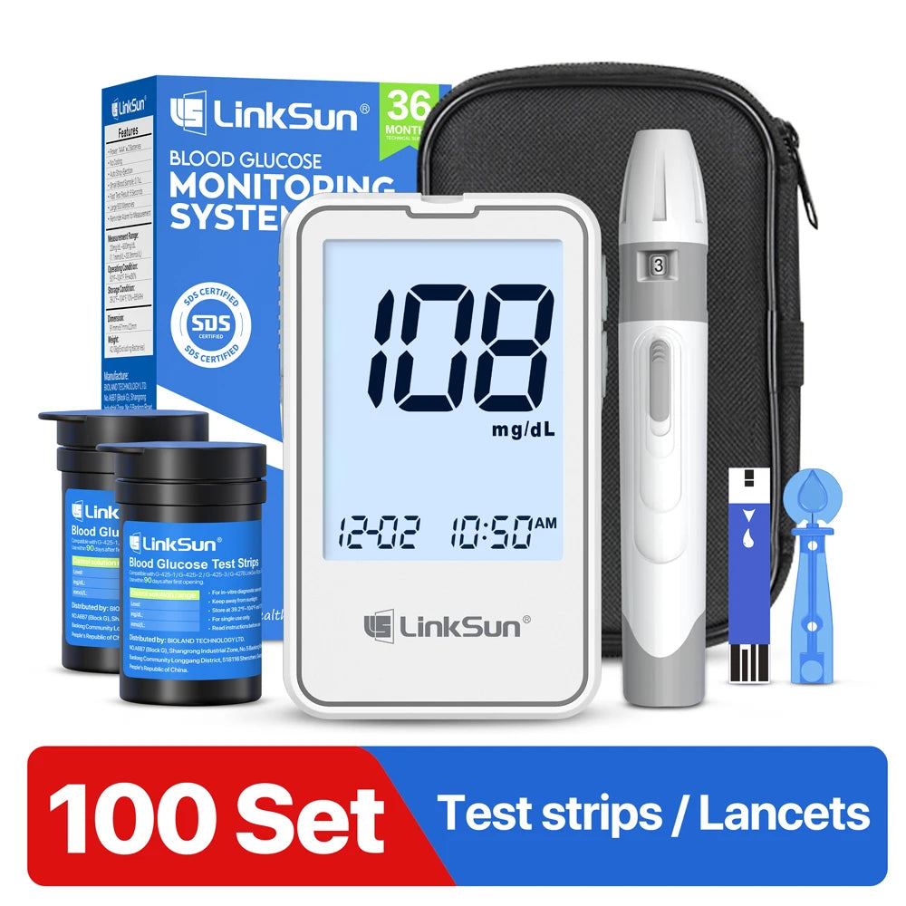 G-425-3 Blood Glucose Meter – Complete Diabetes Test Kit