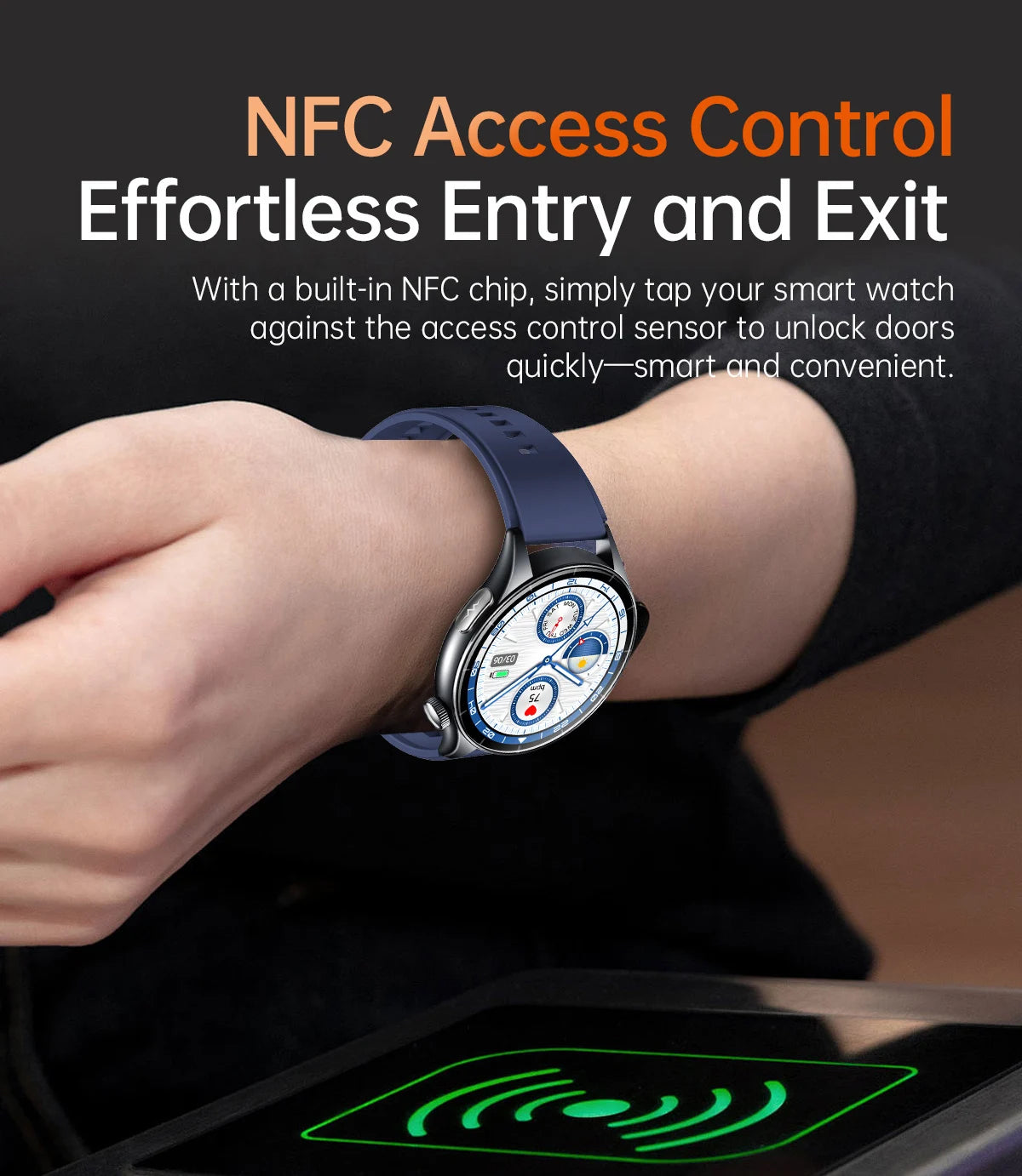 2025 ECG+PPG Health Smartwatch for Men & Women