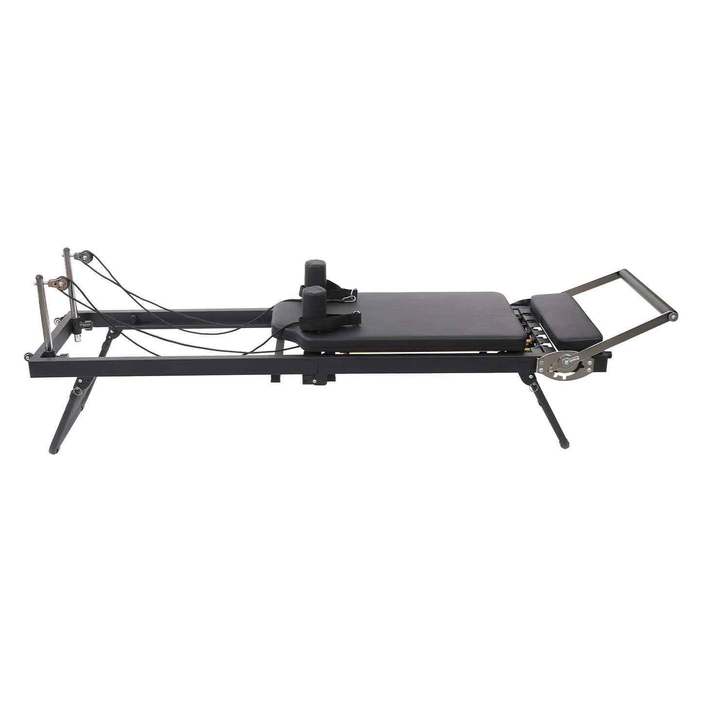 Foldable Pilates Reformer – Steel Yoga Fitness Equipment