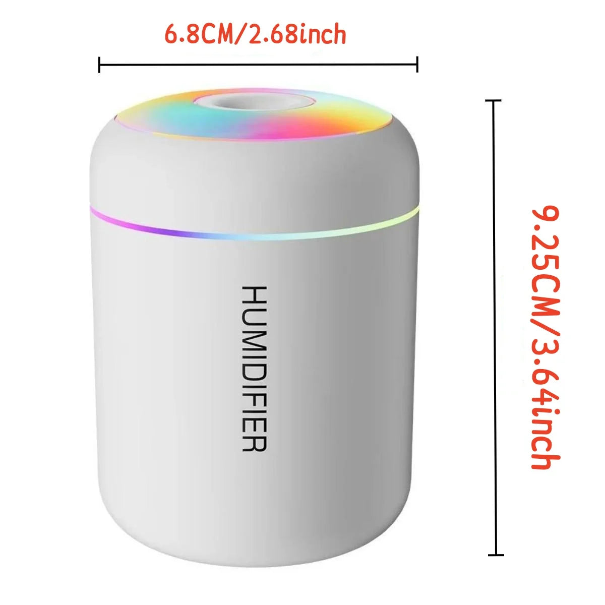 180ml Mini USB Humidifier – Electric Aroma Diffuser & Mist Maker