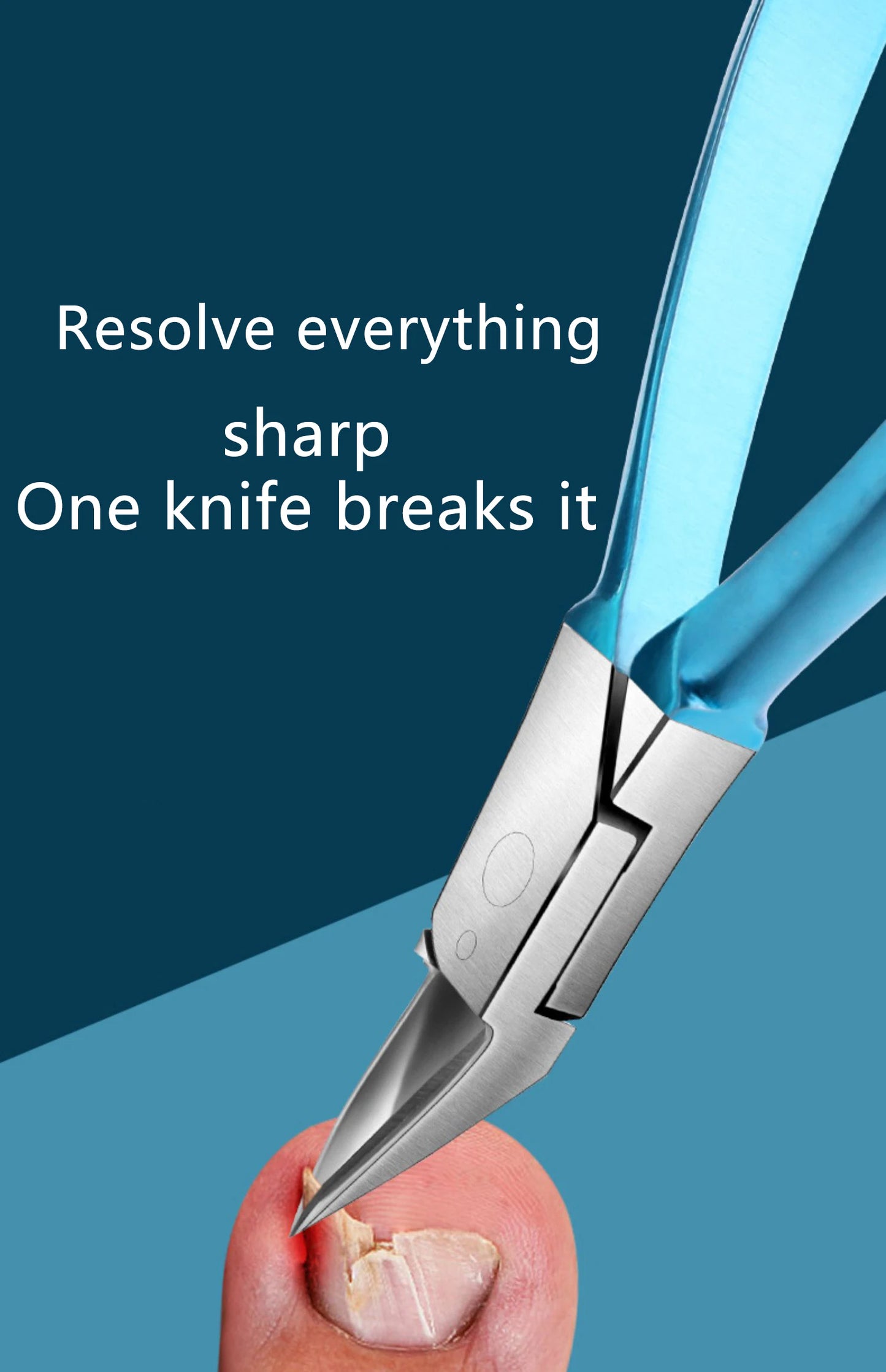 Professional Toenail Clipper – Ingrown & Thick Nail Trimmer