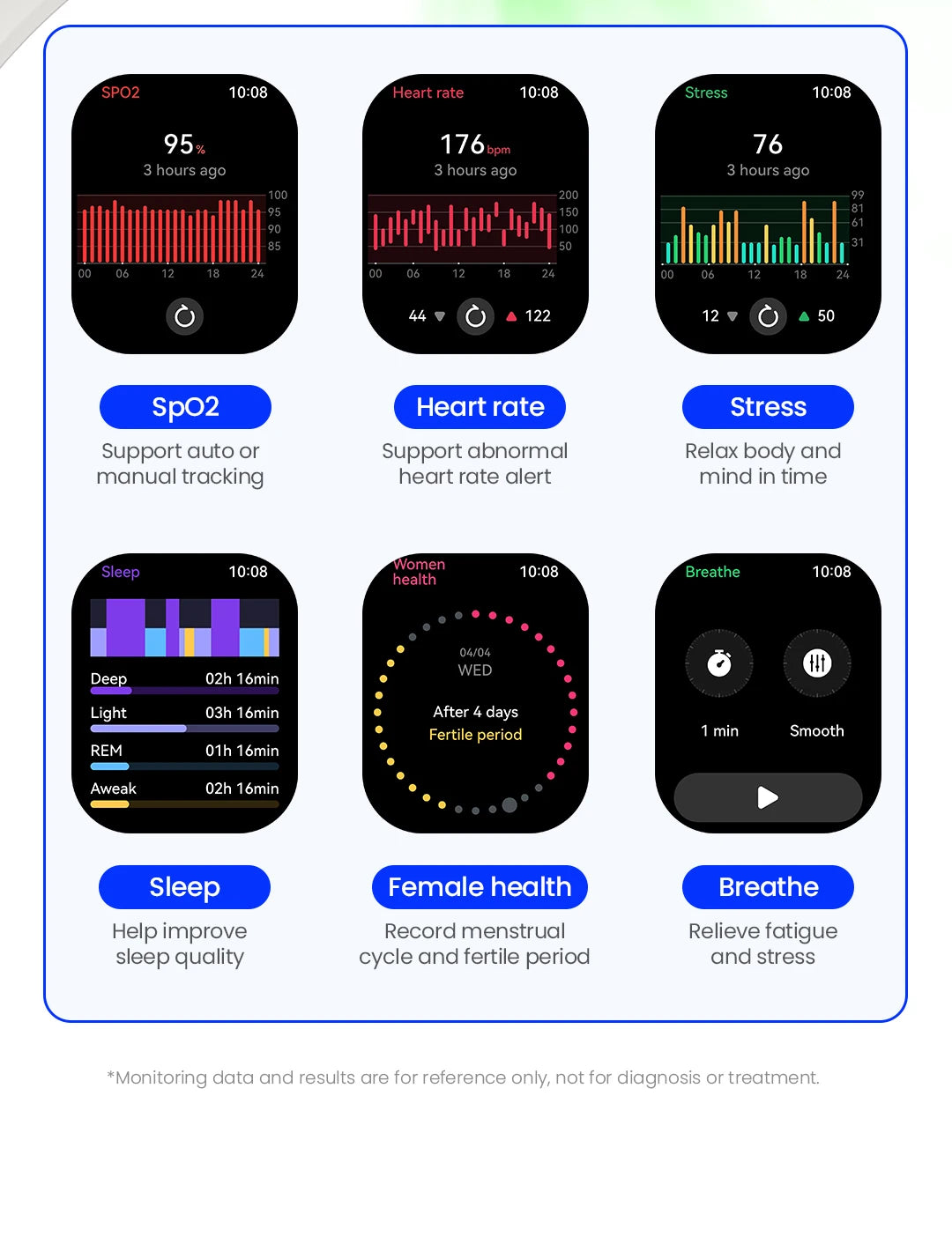 Watch S6 Smartwatch 2.01" HD Display