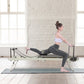 Foldable Pilates Reformer – Steel Yoga Fitness Equipment