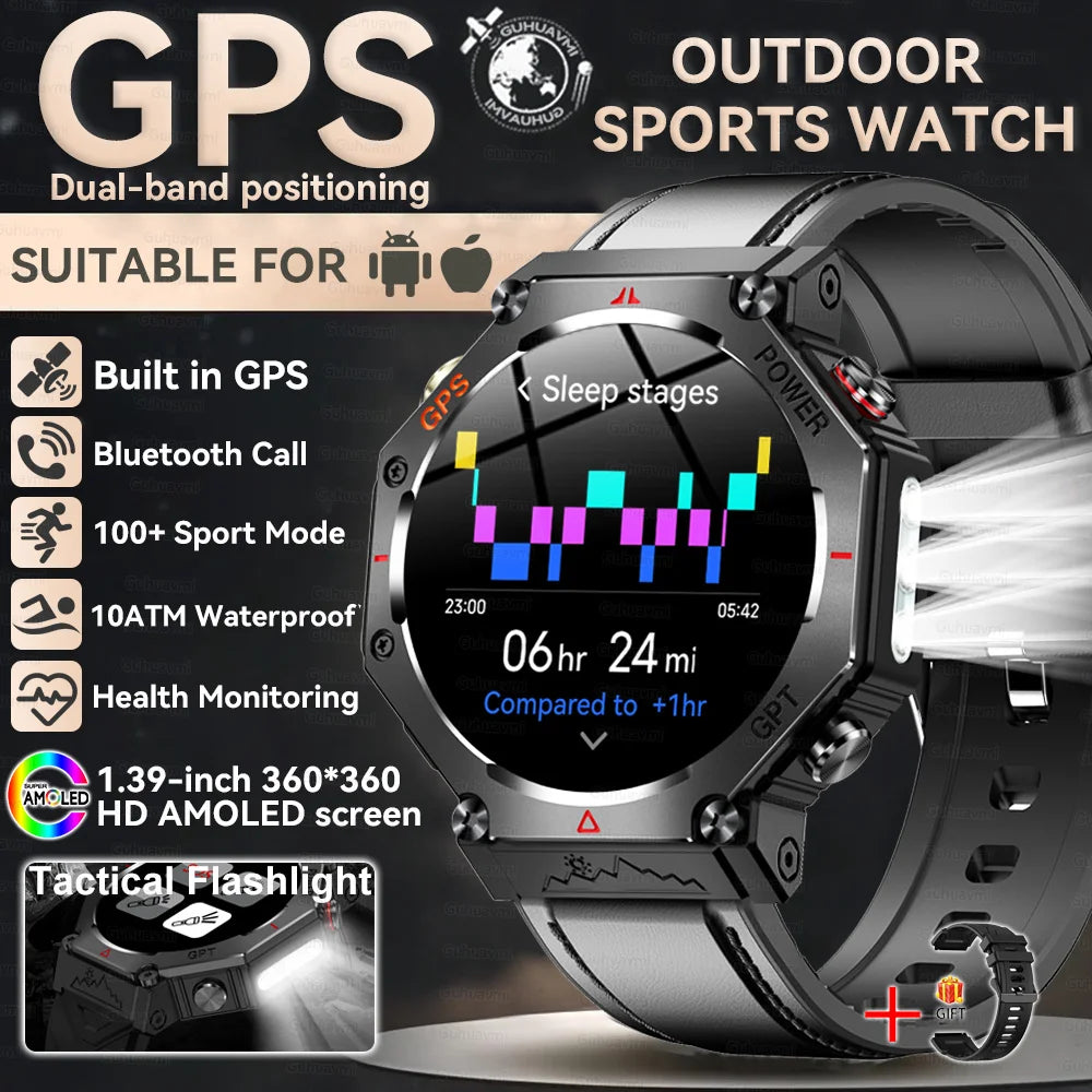 T-Rex 3 Military Smartwatch GPS AMOLED