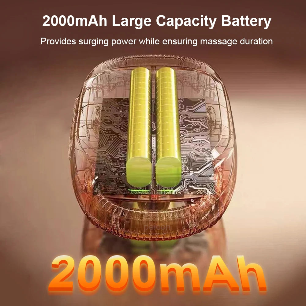 Fascia Gun Muscle Massager – Six-Head Professional Massage Gun