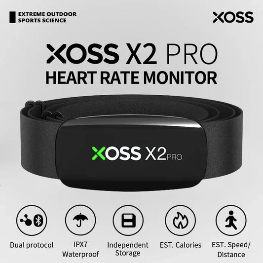 X2 Pro Heart Rate Monitor – Rechargeable Fitness & Swimming Sensor