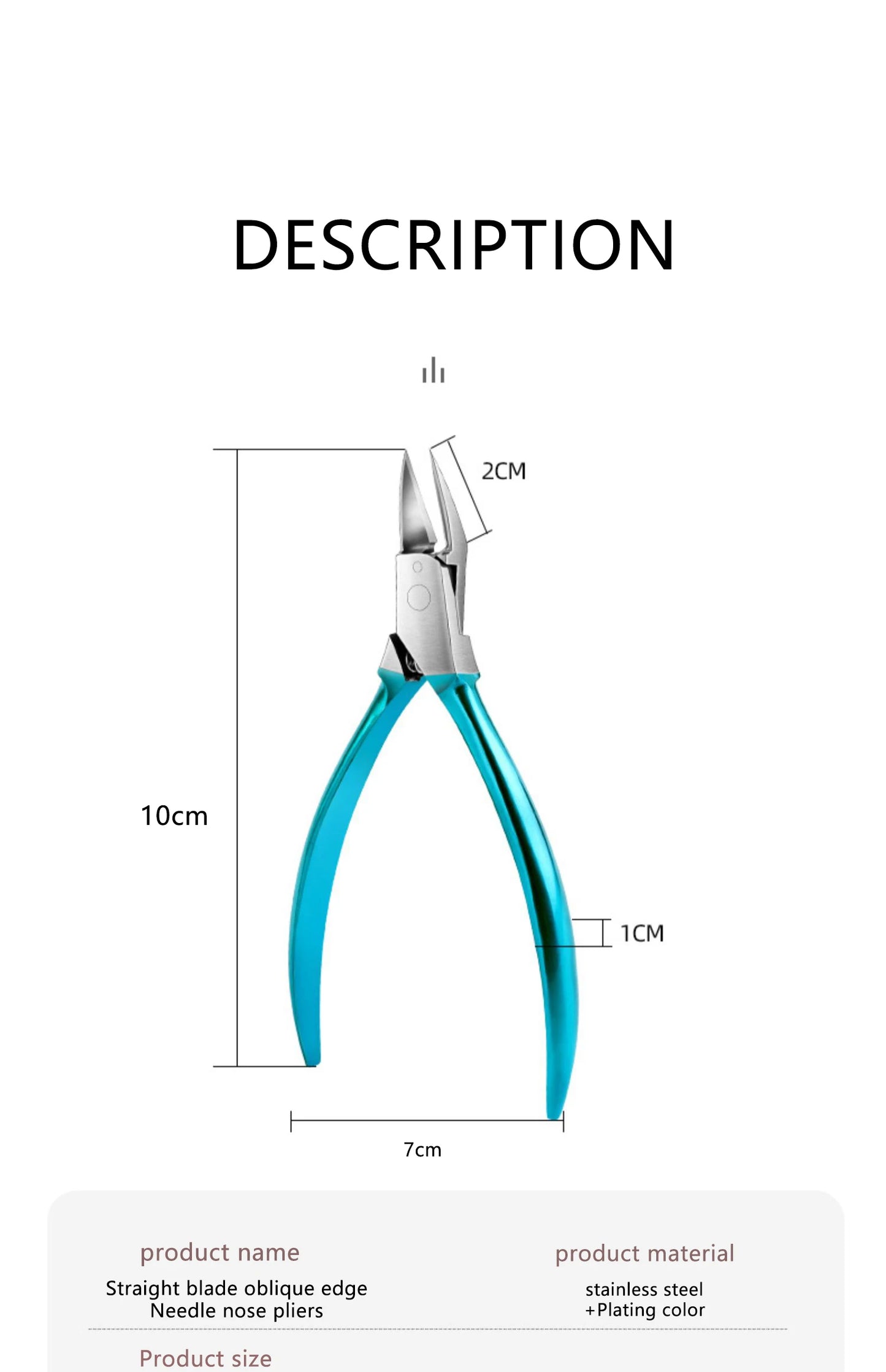 Professional Toenail Clipper – Ingrown & Thick Nail Trimmer