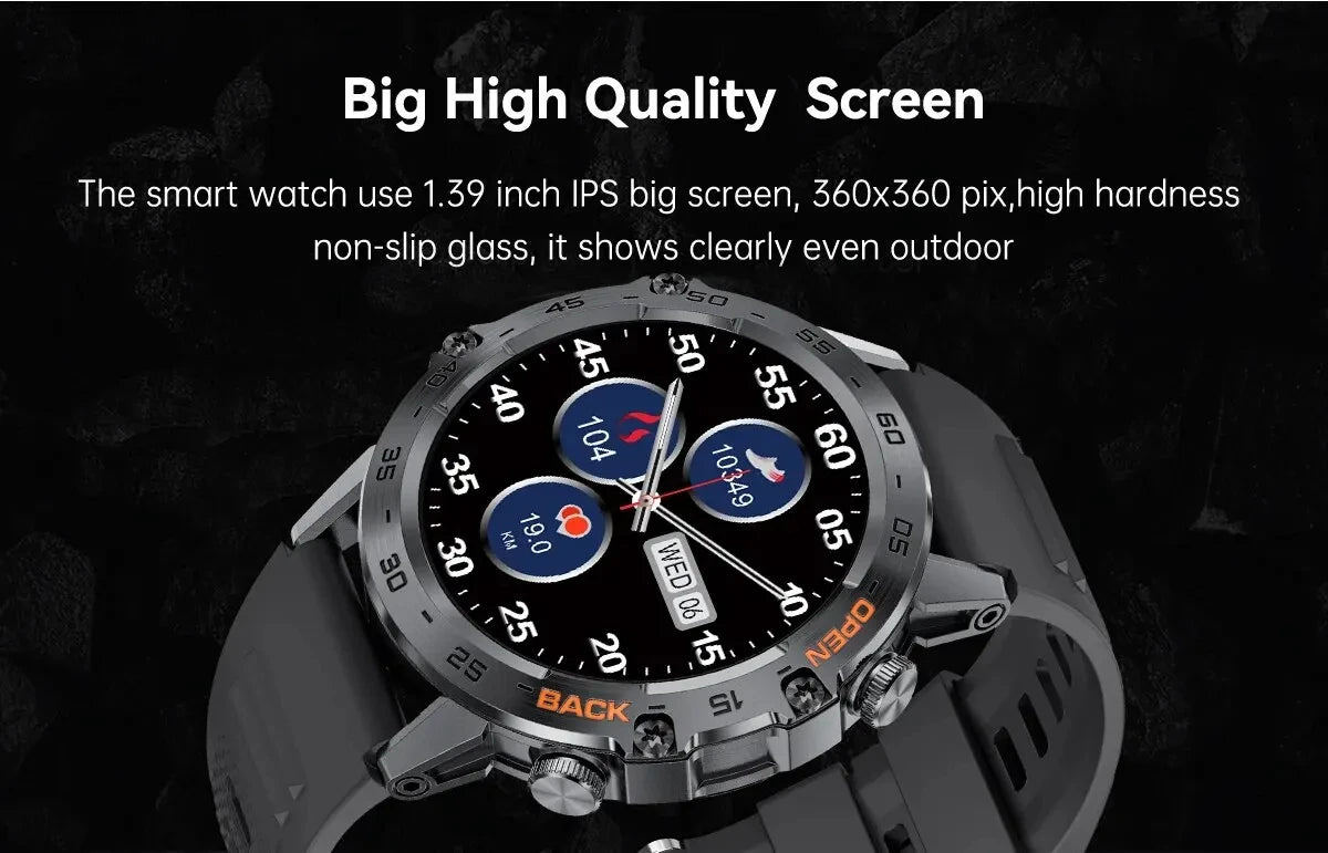 1.39" Bluetooth Call Smartwatch for Men