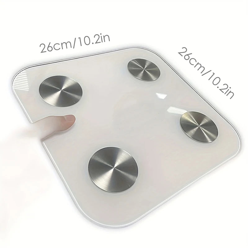 Bluetooth Body Fat Scale – Smart Weight & BMR Monitor