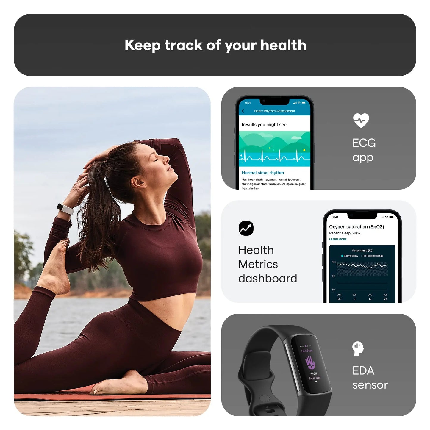 Charge 5 Health & Fitness Tracker