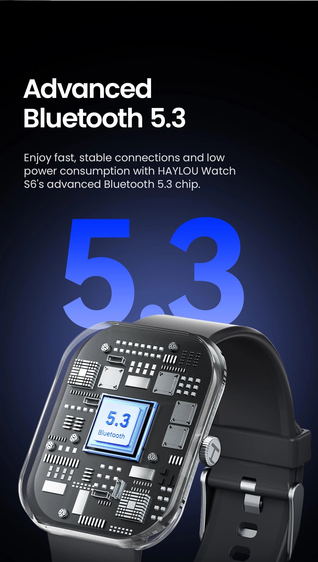 Watch S6 Smartwatch 2.01" HD Display