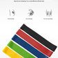 5pcs Yoga Resistance Bands – Elastic Fitness & Stretching Belts