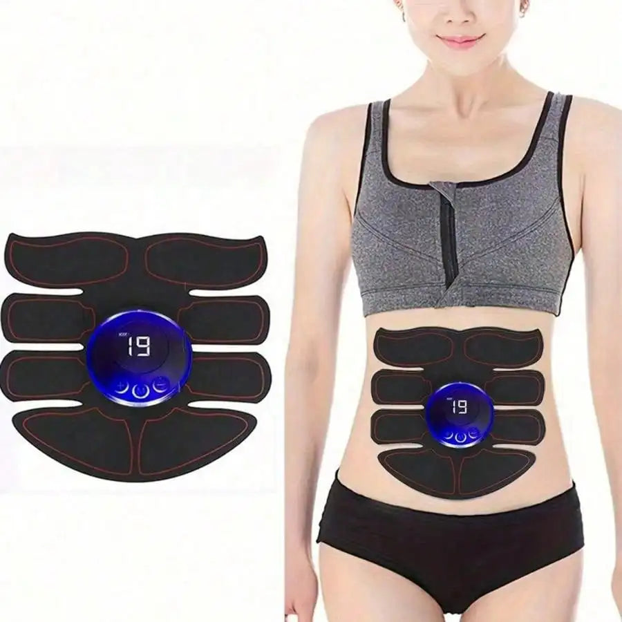 EMS Abdominal & Arm Muscle Stimulator – USB Charging Fitness Patches