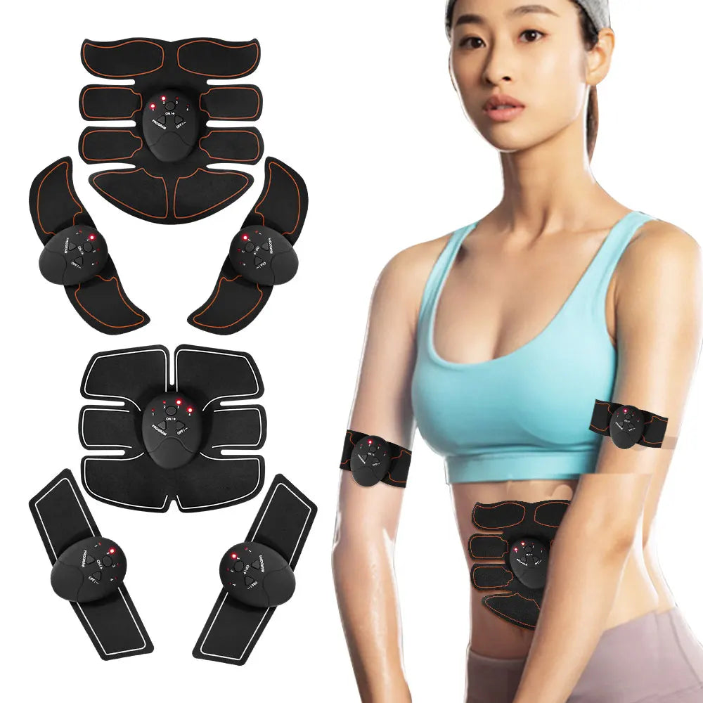 EMS Muscle Stimulator – 6-Mode Ab, Hip & Arm Trainer