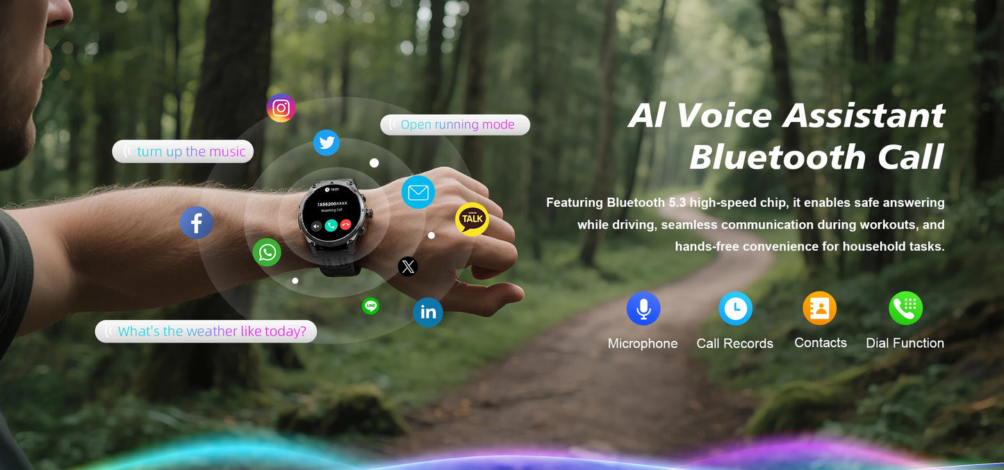 T-Rex 3 Military Smartwatch for Men