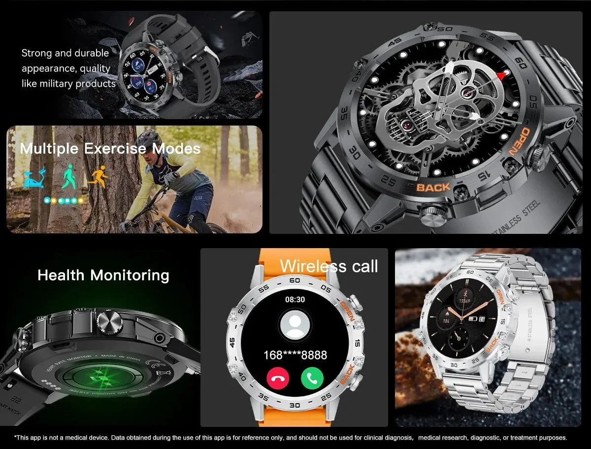 1.39" Bluetooth Call Smartwatch for Men